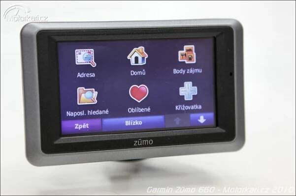 Garmin Zümo 660 | Motorkáři.cz