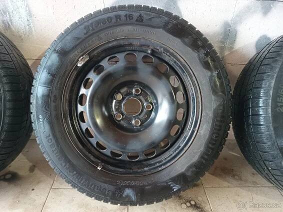 Plechové disky 5x112 VW, Škoda