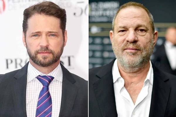 Jason Priestley Says He Punched Harvey Weinstein in the Face at a 1995 Golden Globes Party