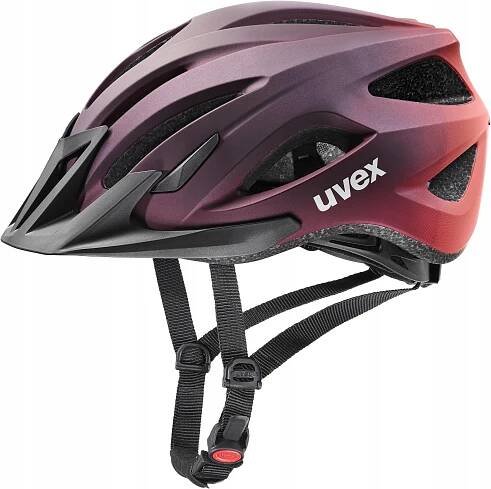 Cyklistická přilba UVEX Viva 3 plum/grapefruit matt 56-62 cm