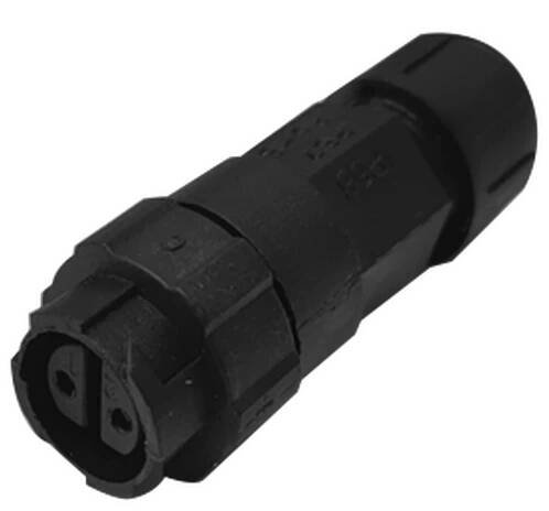 Connector IP67 Female 2 Pin Power
