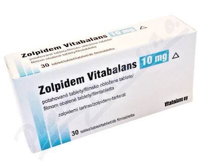 Zolpidem Vitabalans 10mg tbl.flm.30