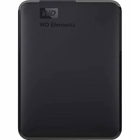 Externí pevný disk WD Elements Portable 5TB, 2,5", USB 3.0, černý