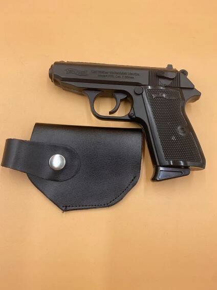 Zapalovač Pistole Walther PPK + pouzdro za 946.00CZK - Allegro
