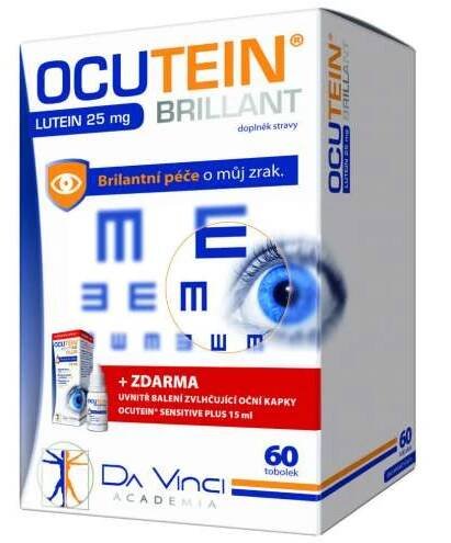 Ocutein Brillant Lutein 25mgDaVinci 60tob.+kapky