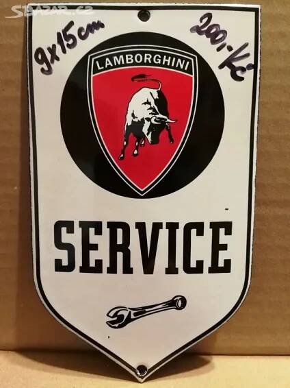 Znak servis Lamborghini - Pňov-Předhradí, Předhradí - Bazar