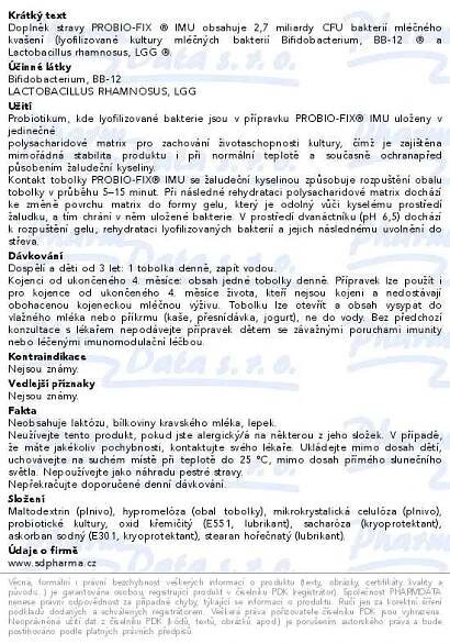 PROBIO-FIX IMU 60 tobolek