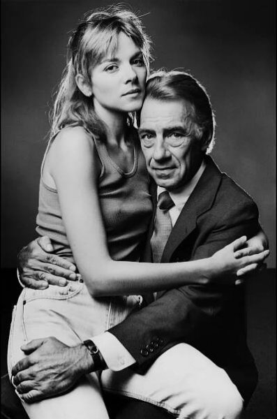 Kim Cattrall and Philip Baker Hall in 1985