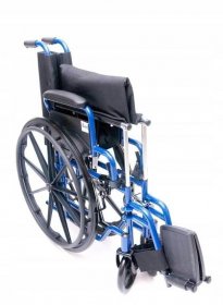 Invalidní vozík ruční ocelový Wheelie Air 46 cm Výrobce zdravotnického prostředku Neuca