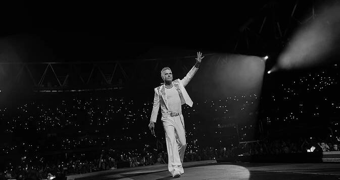 The charm of Robbie Williams