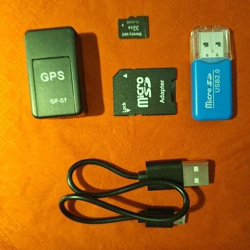 mini GPS lokátor GF-07 s funkcí odposlechu-nový, nevyužitý  - Mobily a chytrá elektronika