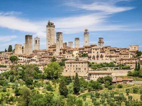 San Gimignanu se s nadsázkou přezdívá „středověký Manhattan“