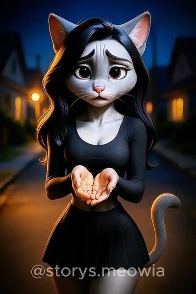 The cat gave everything she had, and was deceived #cats #cat #shorts #short #ai #meow