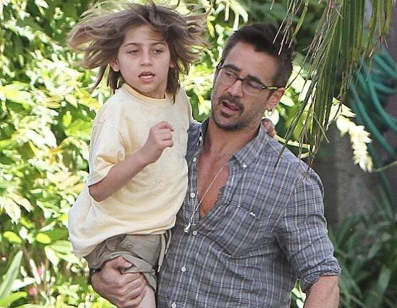 Colin Farrell se synem Jamesem (2011)