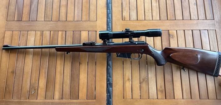 Kulovnice Walther H1416 .22 Hornet–opakovačka s optikou