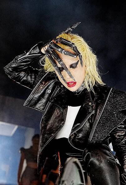 LOS ANGELES, CALIFORNIA - SEPTEMBER 10: Lady Gaga performs onstage during The Chromatica Ball Tour a...