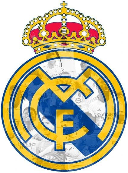 Real Madrid - hráči - dřevěné puzzle
