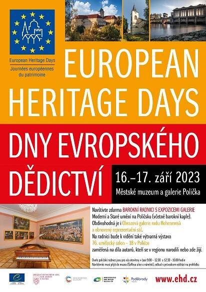 Dny evropského dědictví v poličském muzeu!
