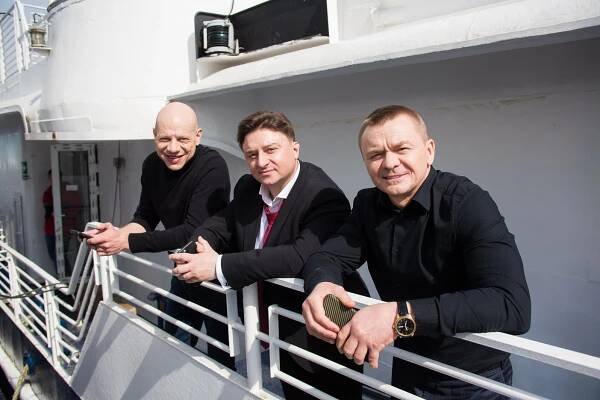 Ivan Kokorin, Maxim Lagaškin, Vladimir Syčjov - Prokljatyj činovnik - Z natáčení