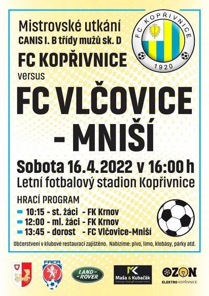 FC Kopřivnice vs FC Vlčovice - Mniší 