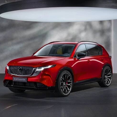 2026 Mazda CX-5 Becomes Instantly Fancier With Bigger Yet Digital Aftermarket Wheels