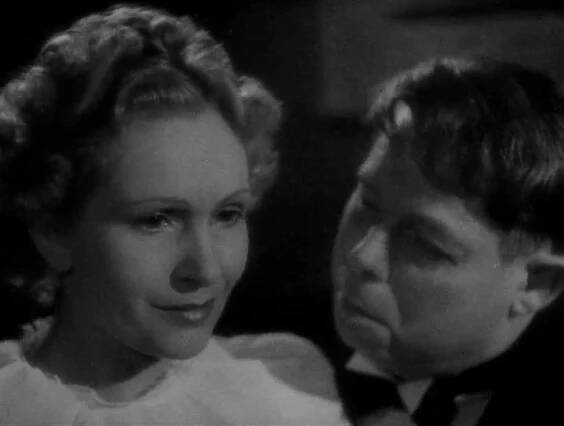 Nora Gregor and Jean Renoir in La règle du jeu (1939)