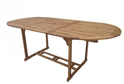 Stůl oválný rozkládací Kory I. 150/200 x 100 x 75 cm
