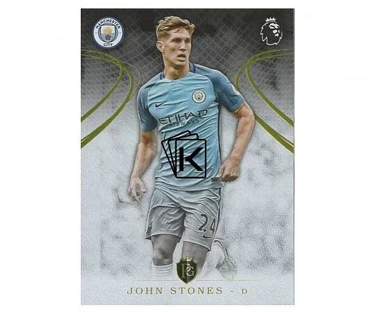 2016 Topps Gold Premier League 96. John Stones Manchester City
