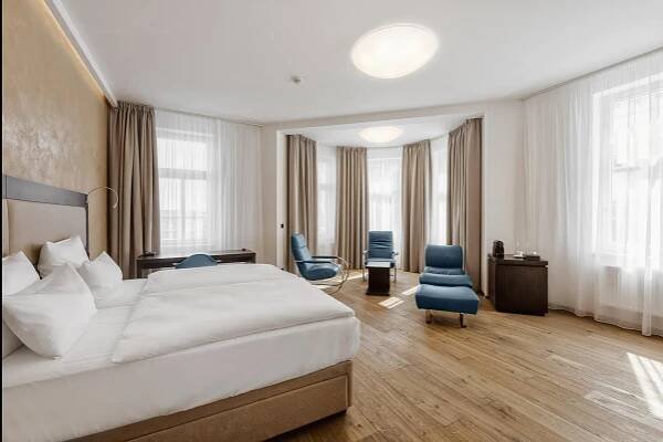 Ubytování v moderním boutique hotelu