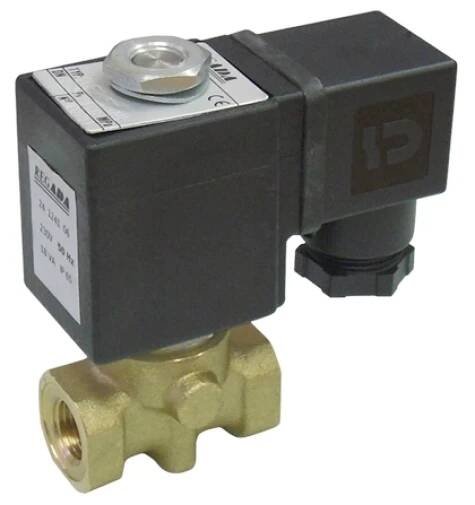 Elektromagnetický ventil pro topné plyny
