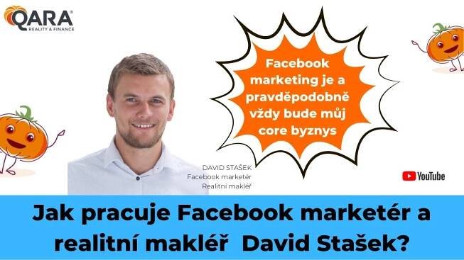 QARA TV - Jak pracuje Facebook marketér & realitní makléř DAVID STAŠEK #013