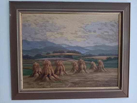 Václav Stein - Žně - Umění