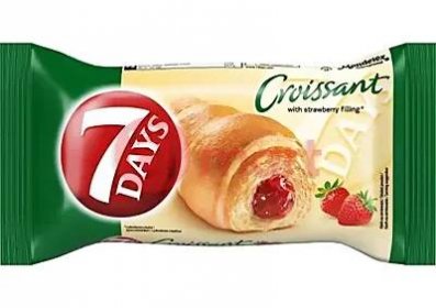 7Days croissant strawberry filling 60g