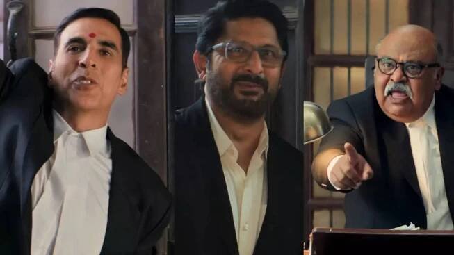 'Jolly LLB 3’ teaser: Akshay Kumar and Arshad Warsi’s hilarious face-off in the courtroom leaves Judge Saurabh Shukla in trouble