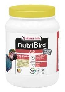 VERSELE-LAGA NutriBird A19 - směs pro ruční dokrmování ary, žaka, eklektů a rychlerostoucích druhů 800g
