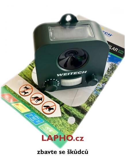 WEITECH WK0053 solární odpuzovač KUN, ZAJÍCŮ a dalších zvířat