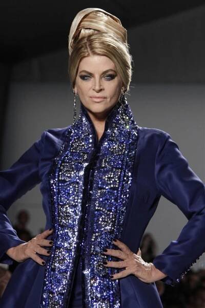 Šedesátnice Kirstie Alley v New Yorku zazářila coby modelka