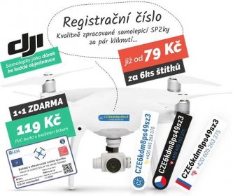 Průkaz a SPZ na dron - Výroba - SPZkynadrony.cz