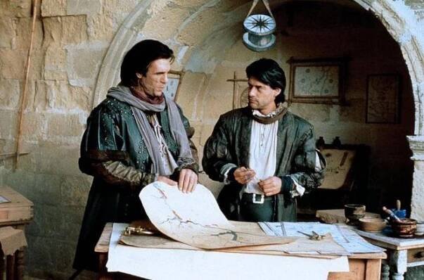 Kryštof Kolumbus - Z filmu - Robert Davi, Georges Corraface