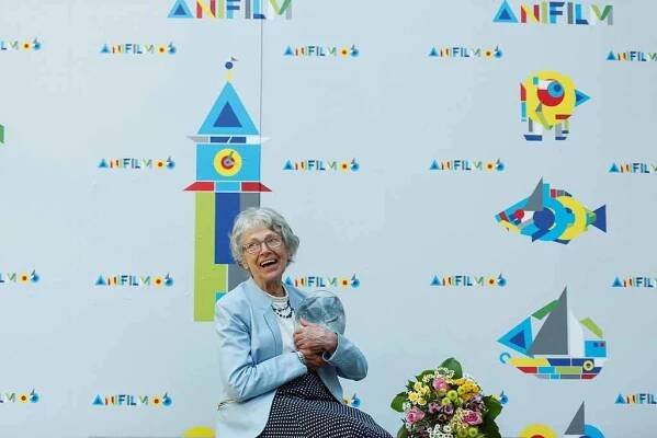 V Třeboni začal 5. května Anifilm, mezinárodní festival animovaných filmů. Na snímku Vlasta Pospíšilová, animátorka a režisérka, která na Anifilmu převzala cenu za celoživotní dílo.