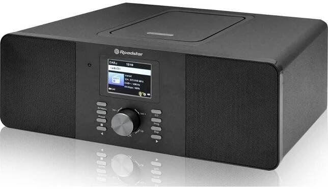Síťové rádio DAB+, FM, internetové Roadstar IR-540D+BT Napájení síťové