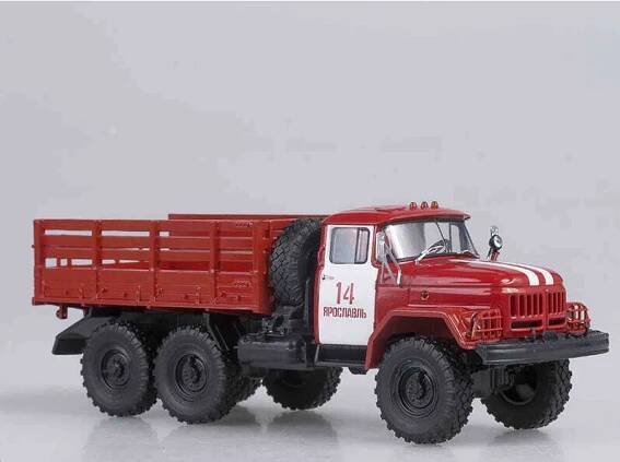 Modely aut Zil ZIL-131 DDA-3 Truck KUNG ZIL-131 UMP -350 Zil Truck Avtoistoria (AIST) AVT-100237 - ZIL-131 valník / flatbed truck , Fire engine - Hasiči Diecast models cars Modely nákladních aut Diecast models vehicles truck jeřáb Modely hasíčských požarních vozidel Diecast models cars fire engine Transport diecast models Modely vojenské techniky Diecast models military vehicles Modely tanků Diecast models tanks Sběratelské Hotové modely aut vojenské techniky tanků Kovové modely aut