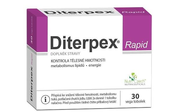 Diterpex Rapid 1×30 cps, výživový doplnok s jódom