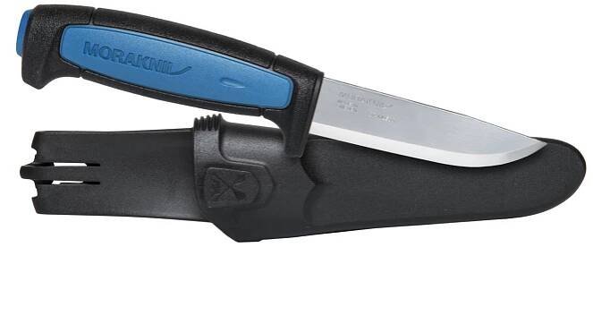 Nůž PRO S nerez. ocel MODRÝ MORA of Sweden® 12242 L-11