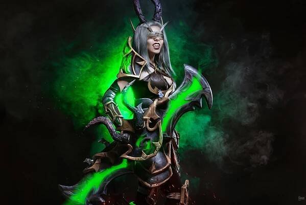Lina Aster photography - WoW, Demon Hunter (Illidari)