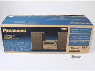 Mikrosystém Panasonic SC-PM250EC-S stříbrný Vráceno ve 14ti denní lhůtě - Diskontní nákupy