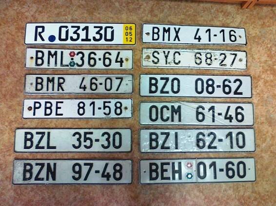 Sháním (koupím) SPZ/RZ-ky do své sbírky - Lampárna - ŠKODA Forum - SKODAHOME.cz
