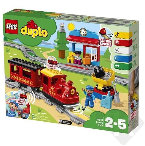 LEGO DUPLO 10874 Parní vláček | Kuma.cz
