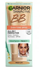 Garnier Skin Active BB Cream Even Tone SPF 50 Medium Product