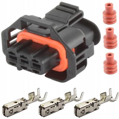 Zástrčka 1928403968 Bosch 3-pin sada. s konektory